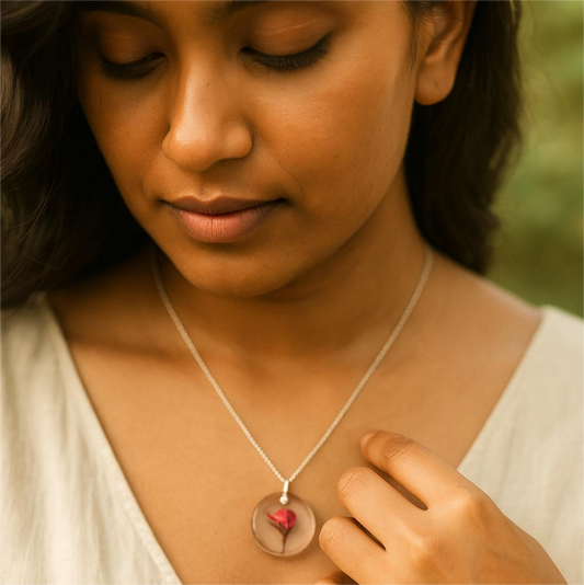Rosie rose Pendant